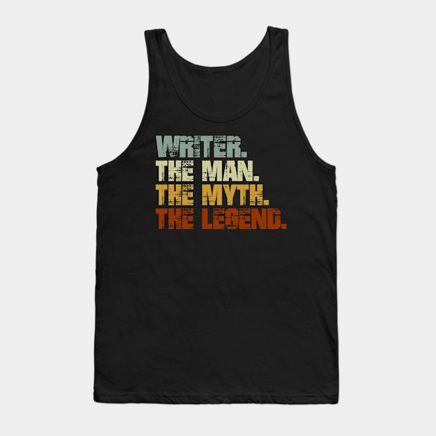 Writer Tank Top by designbym